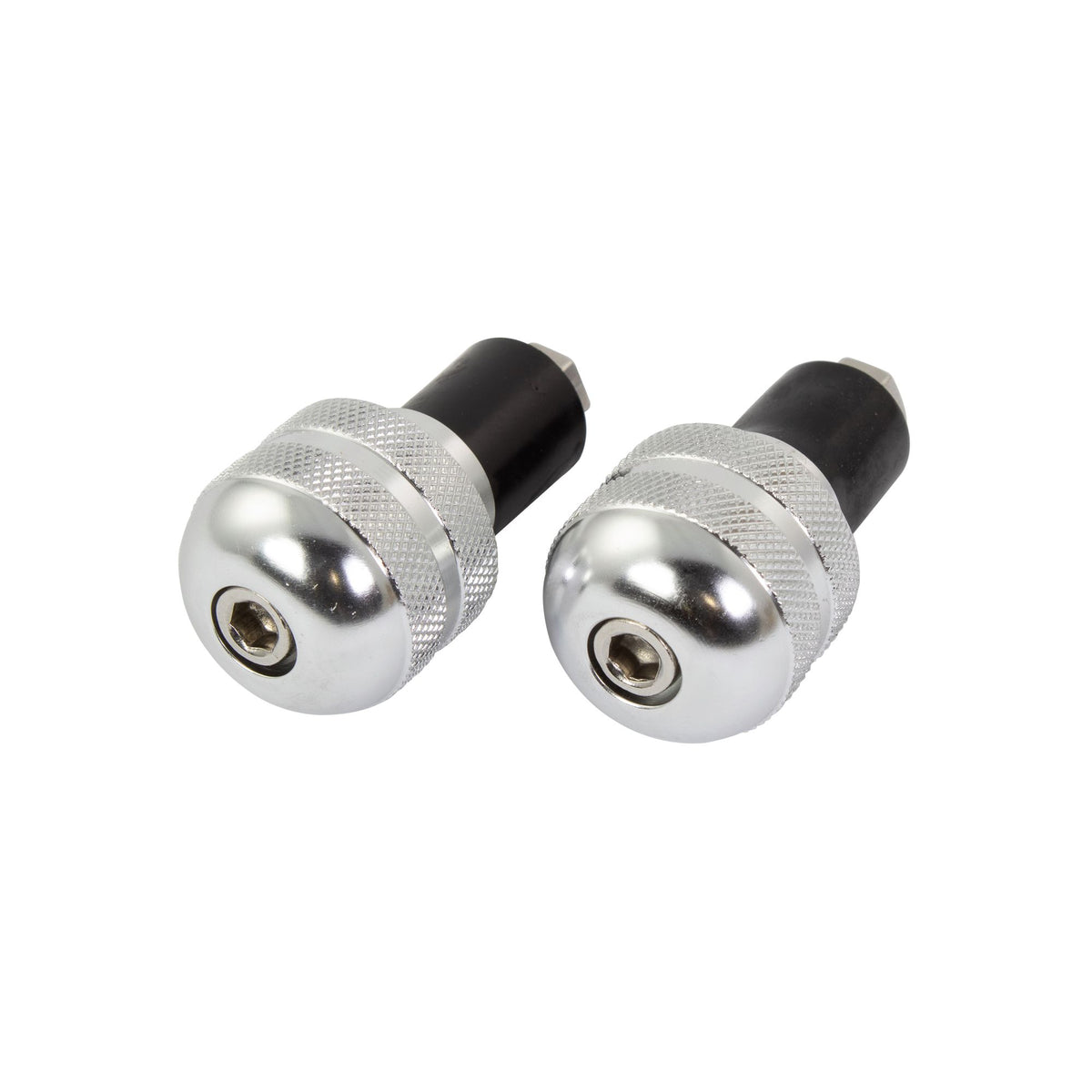 Bike It Chrome 13mm Round Motorcycle Bar End Weights