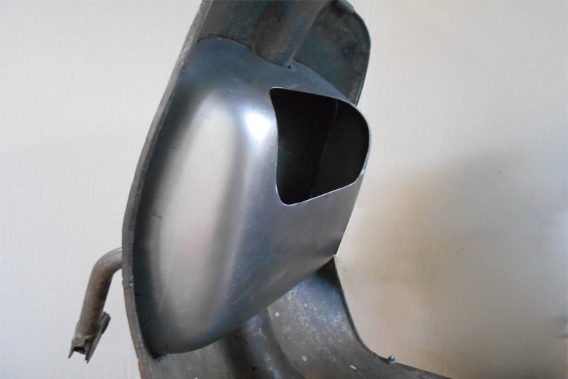 Lambretta Series 3 Li LiS TV SX ULMA Nanucci Inside Leg Shield Tool Box - Primered