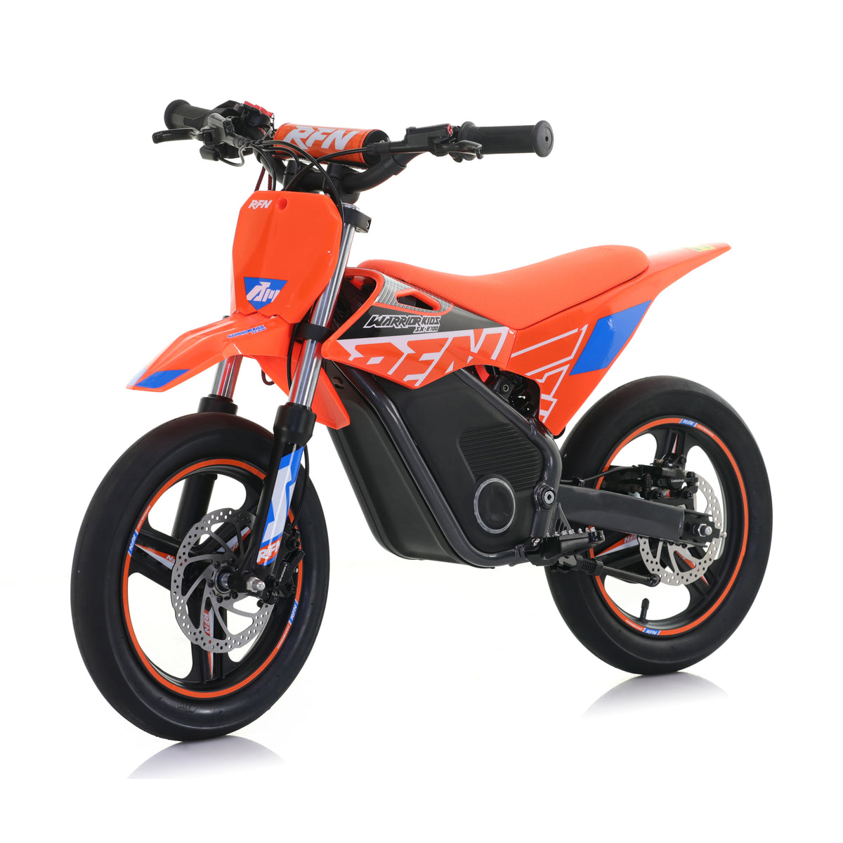 RFN Warrior SX-E700 SM Kids Electric MX Motocross Bike 14" Wheel - Orange