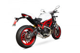 Ducati Monster 797 (2017–2020) Scorpion Exhaust Serket Slip-On – Brushed Stainless
