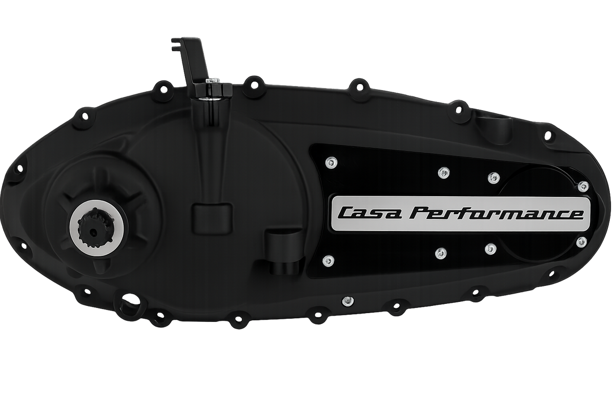 Lambretta S1-3 Li GP DL SX TV CASA PERFORMANCE CASACOVER Sidecasing - Full Black Edition