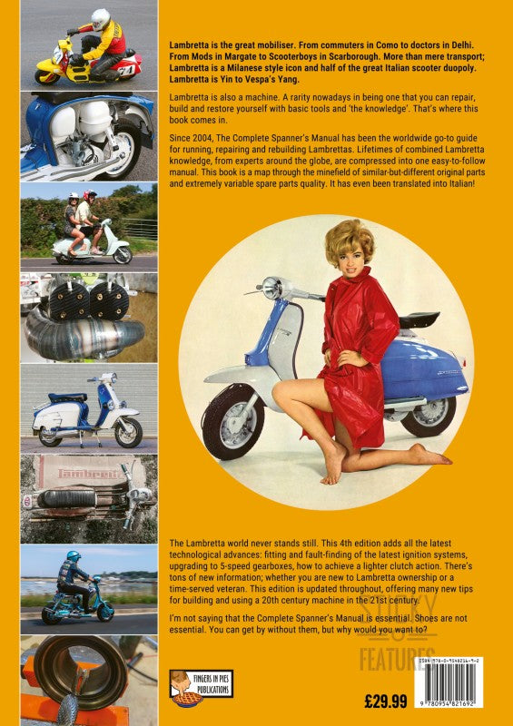 Manual Lambretta Fourth Edition Stickys Workshop Guide