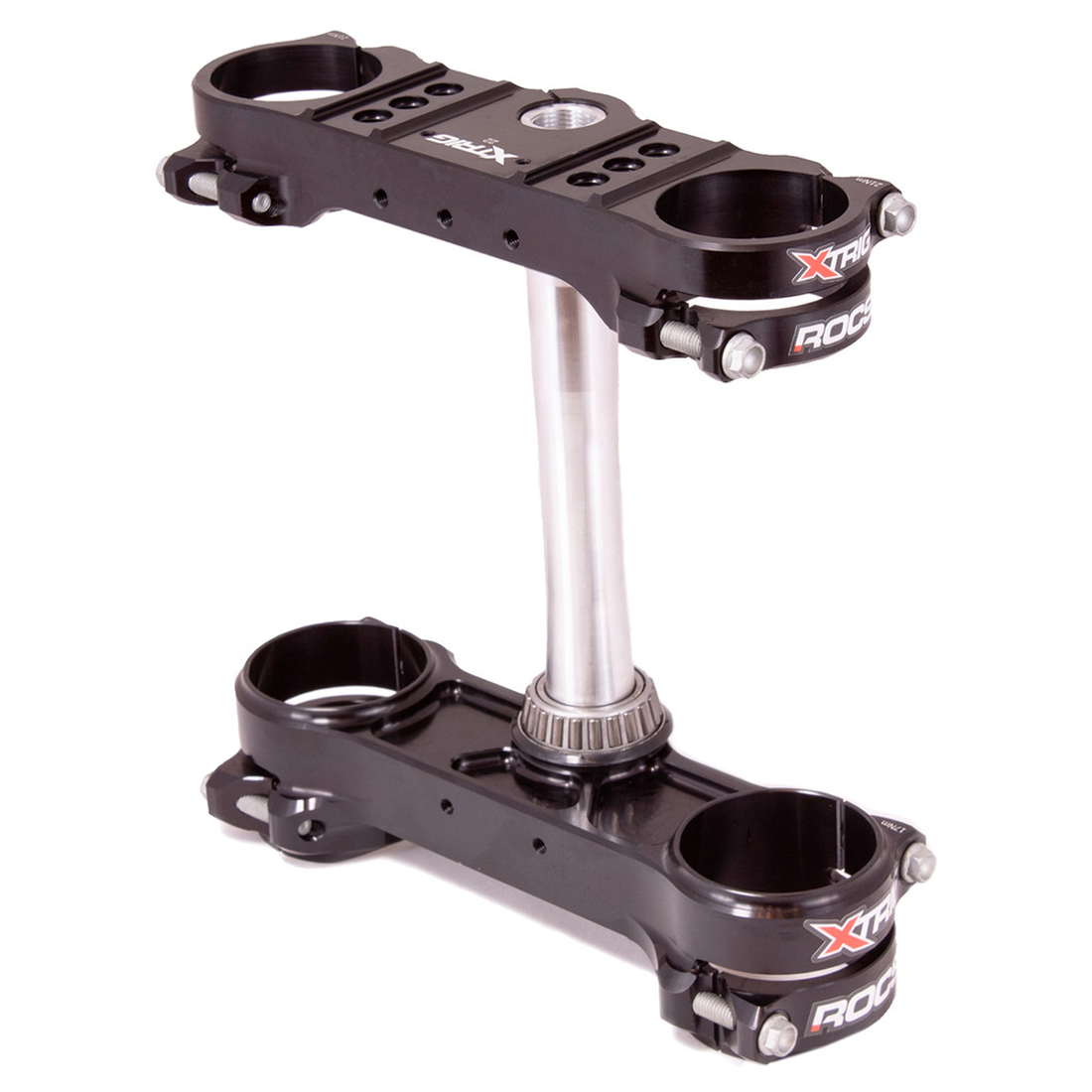 KTM SX SXF EXC EXCF 2013–2022 XTRIG ROCS Tech Triple Clamp OS 22mm - Black