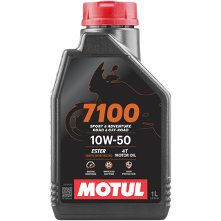 Motul 7100 4T 10W-50 Fully Synthetic Motorcycle Engine Oil 1L - Beedspeed