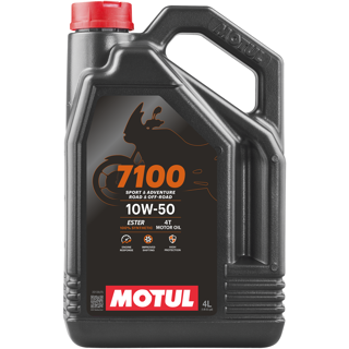 Motul 7100 4T 10W-50 Fully Synthetic Motorcycle Engine Oil 4L - Beedspeed