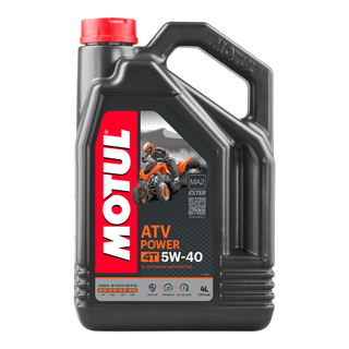 Motul ATV Power 4T 5W-40 Fully Synthetic Motorcycle Engine Oil 4L