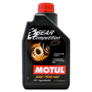 Motul Gear Competition 75W-140 Synthetic Gear Oil 1L
