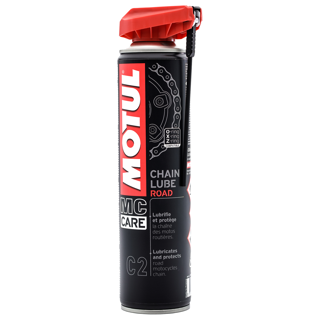 Motul C2 Chain Lube Road Motorcycle Bike Chain Aerosol 400ml