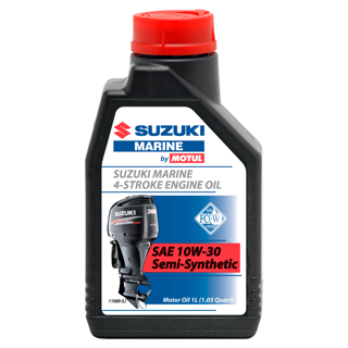Motul Suzuki Marine 10W-30 4T Semi-Synthetic 4-Stroke Boat Engine Oil 1L