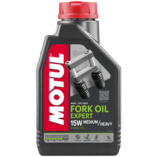 Motul Fork Oil Expert 15W Medium/Heavy Motorcycle Suspension Fluid 1L