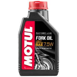 Motul Fork Oil FL Light/Medium 7.5W Factory Line Suspension Fluid 1L