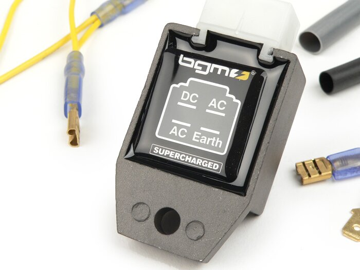 Vespa Lambretta Universal BGM PRO 4-Plug 6V Voltage Regulator