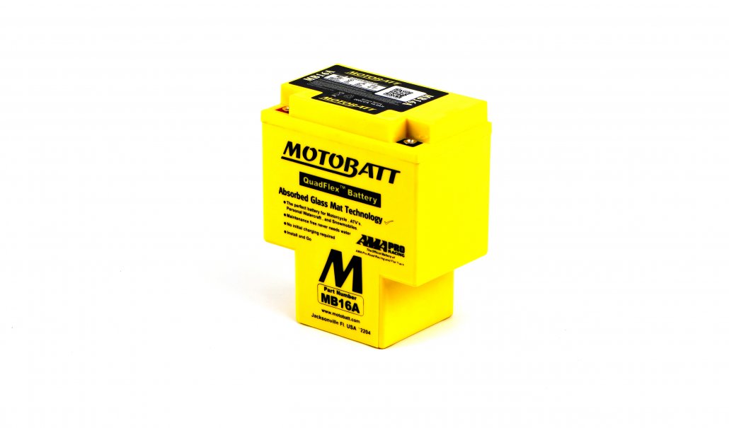 Motobatt AGM 12v 20.1Ah Battery MB16A Replaces HYB16AA