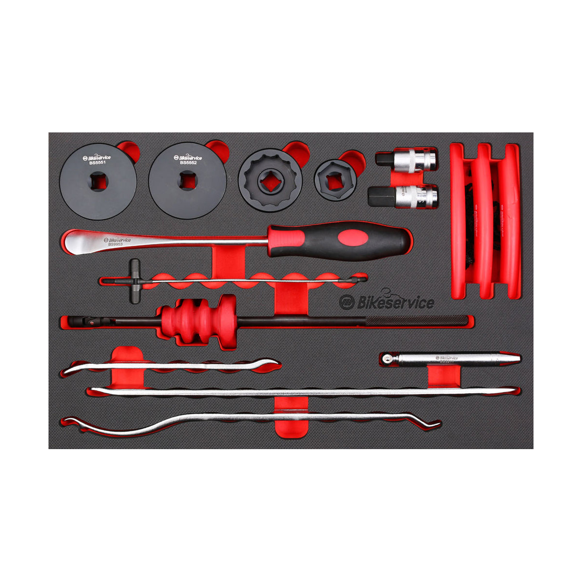 Bikeservice Tools wheel and tyre maintenance kit