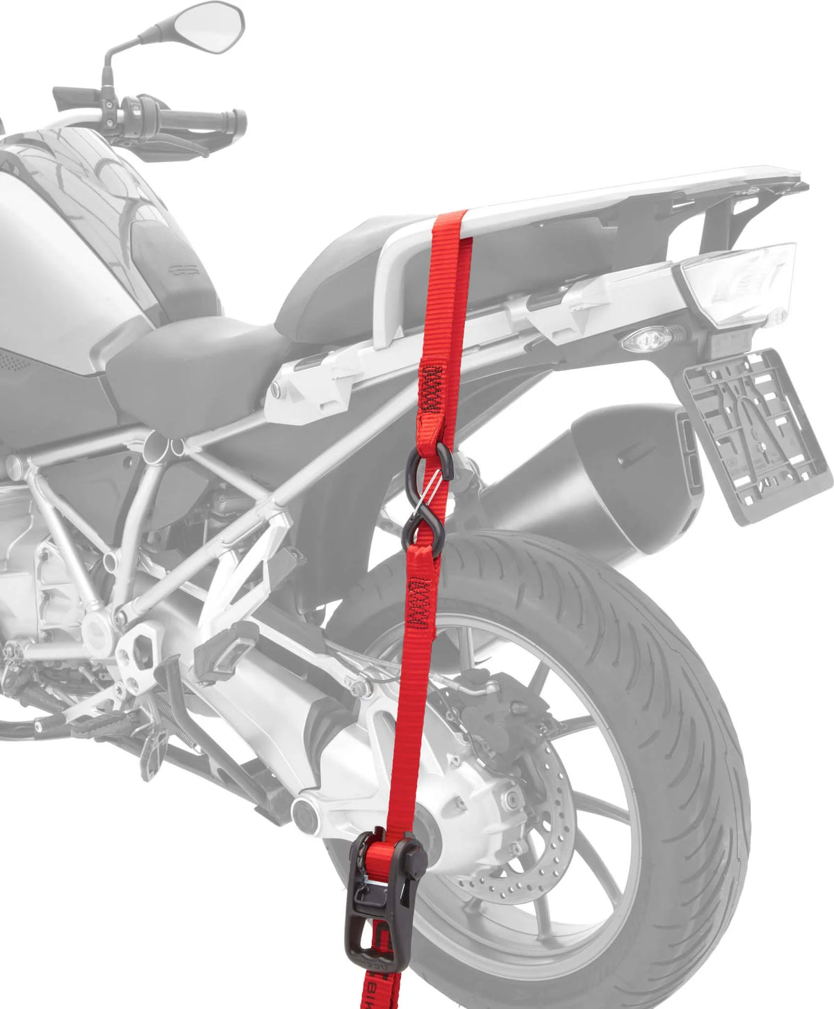 AceBikes Ratchet Premium 2-Pack Motorcycle Tie Down Straps Heavy Duty - Beedspeed