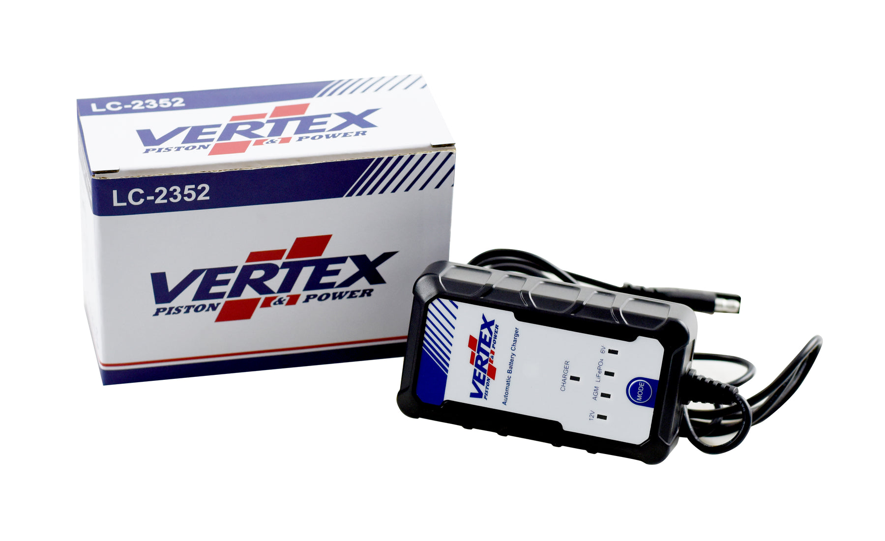 Vespa Lambretta Scooter Motorcycle 6V/12V 1 Amp Lead acid/AGM Battery Charger