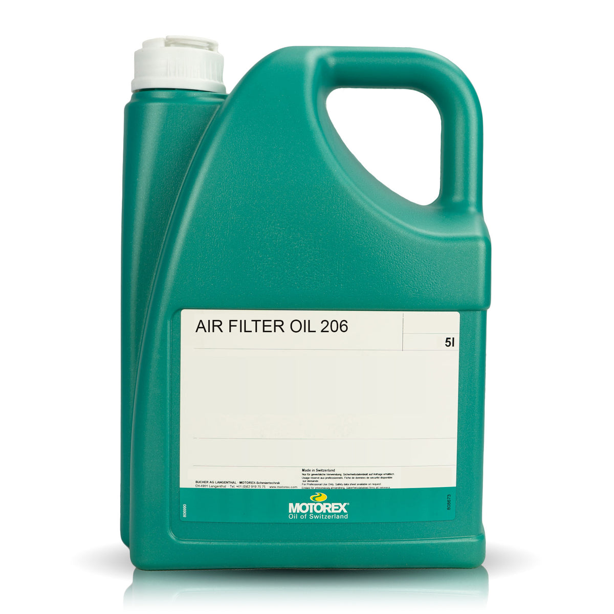 Motorex Air Filter Oil 206 Liquid Blue 5L