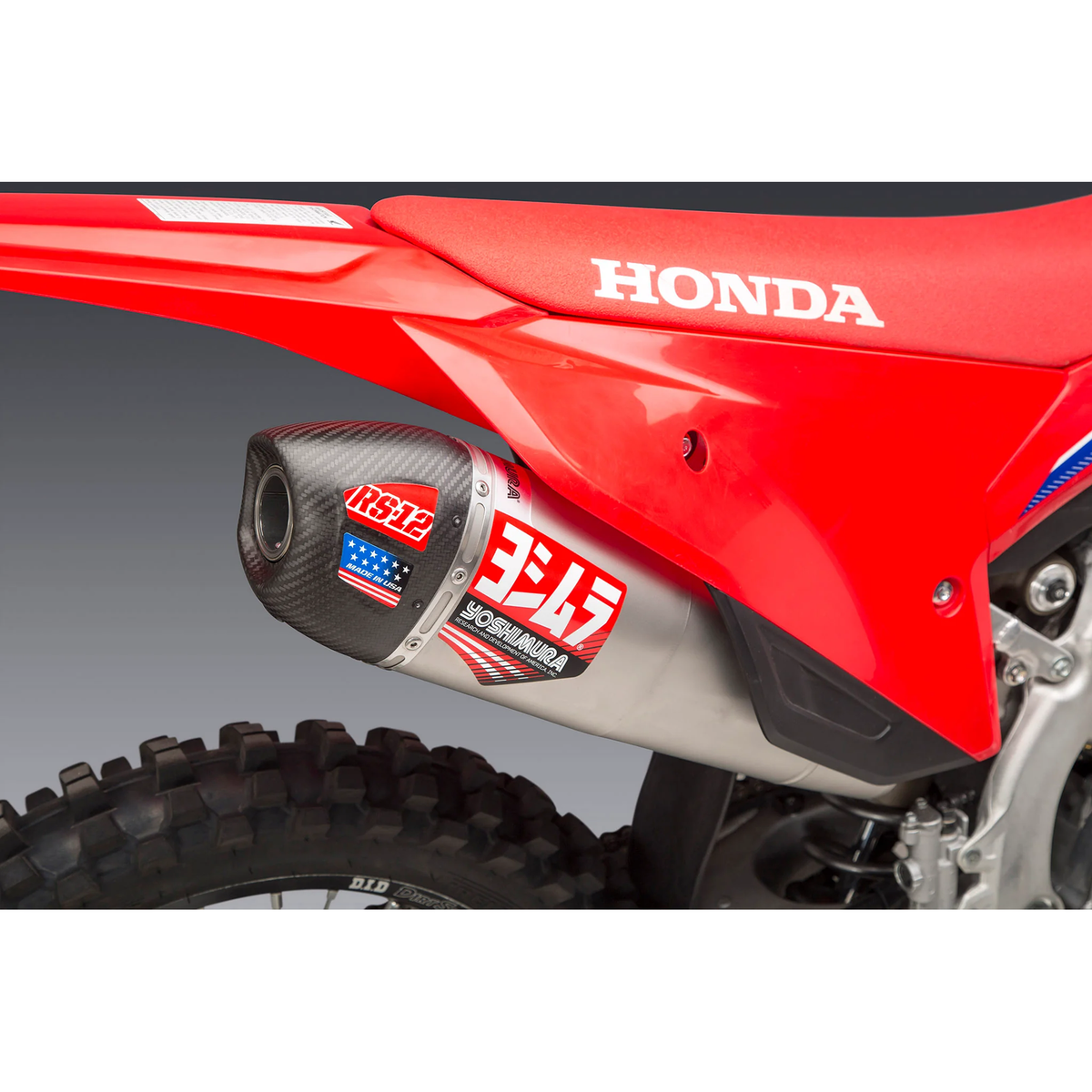 Honda CRF250R 2022–2024 Yoshimura RS-12 Slip-On Exhaust