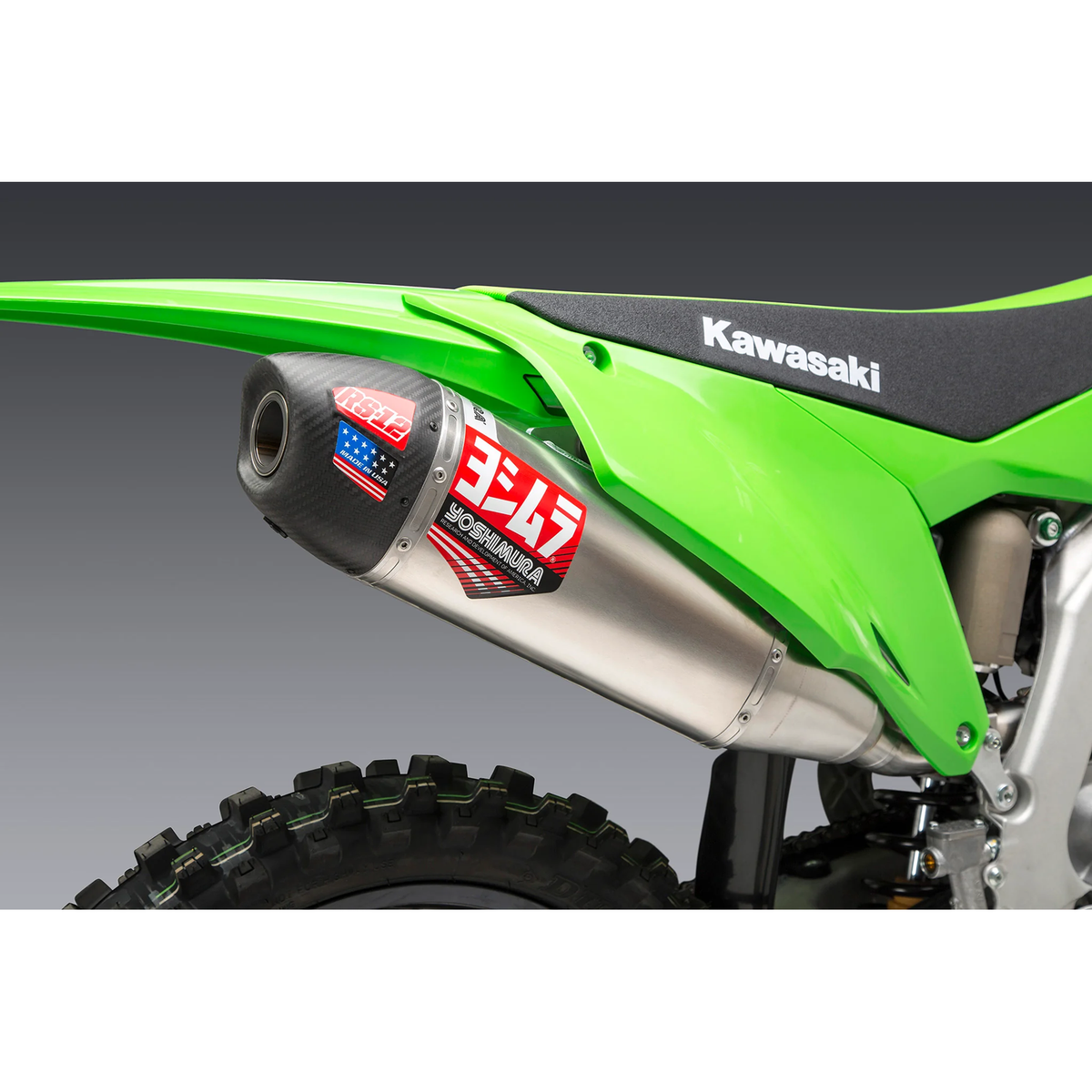 Kawasaki KXF250 2021–2024 Yoshimura RS-12 Full Exhaust System
