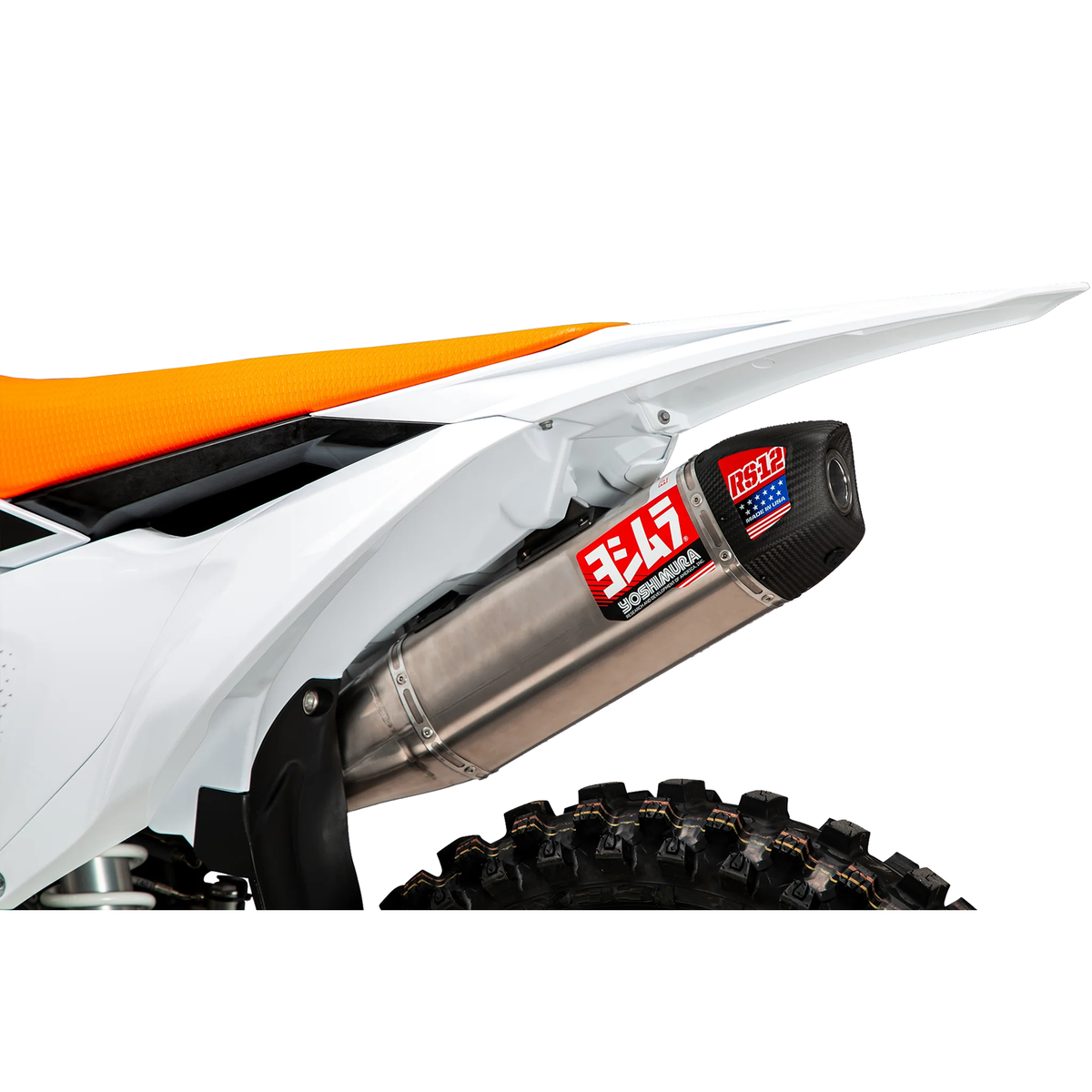 KTM SX450 / Husqvarna FC450 2022–2024 Yoshimura RS-12 Full Exhaust System