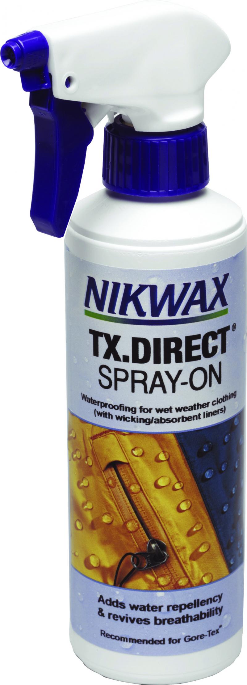 Nikwax TX Direct Spray Waterproofing Spray On Re-Waterproofing Spray 300ml