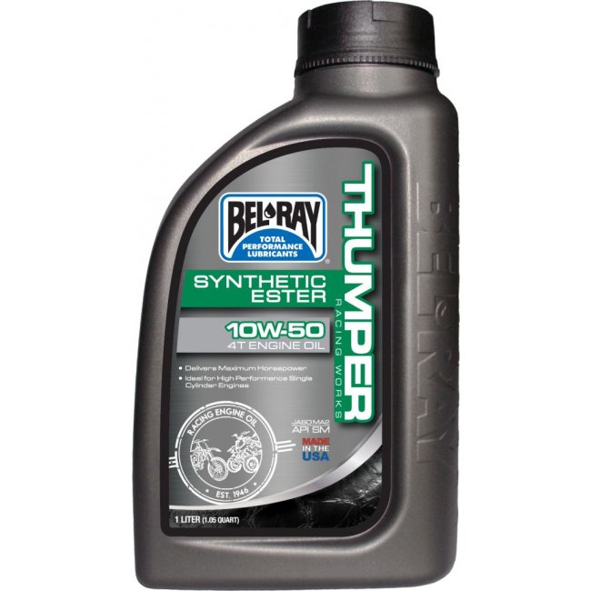 Bel-Ray Thumper Racing Works Synthetic Ester 4T Engine Oil 10W-50 1L
