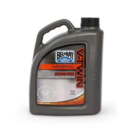 Bel-Ray V-Twin Mineral Engine Oil 20W-50 4L