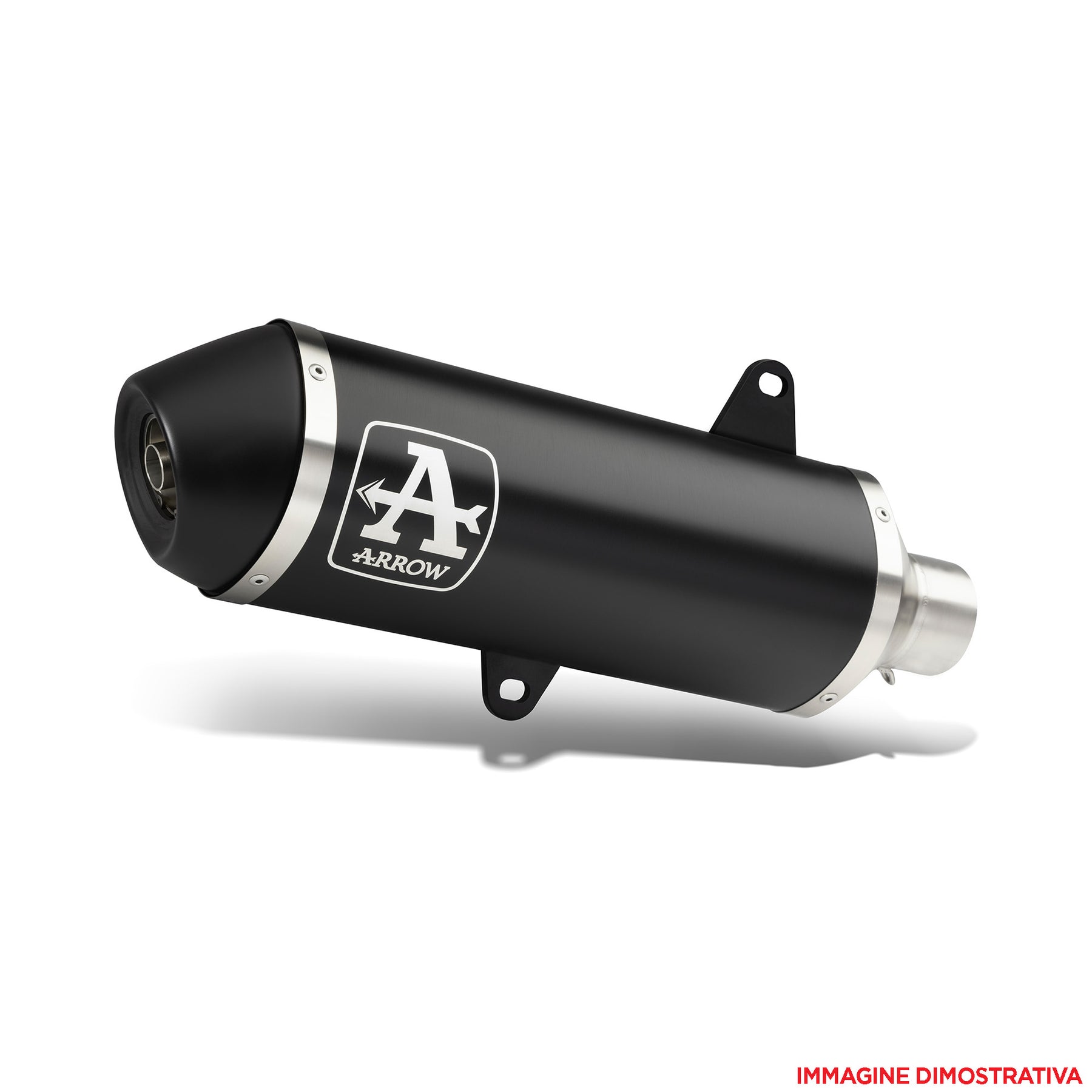 Vespa GTS/GTS SUPER/GTV 310cc HPE (Euro 5+) (2024-) ARROW Urban Racing Exhaust With Cat - Carbon