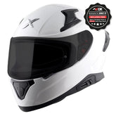 Axor Apex Full Face Helmet - Gloss White