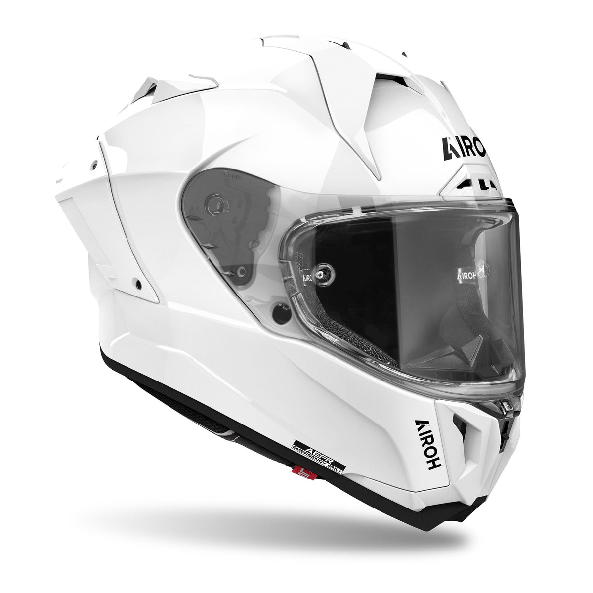 Airoh GP800 Full Face Motorcycle Motorbike Helmet - Gloss White ECE 2206