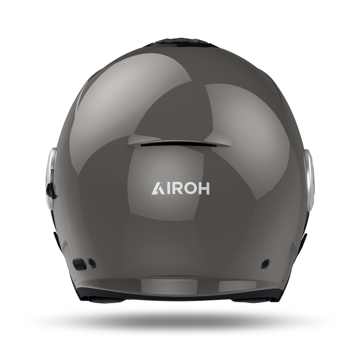 Airoh Helyos Open Face Scooter Motorcycle Helmet - Dark Grey Gloss ECE 2206
