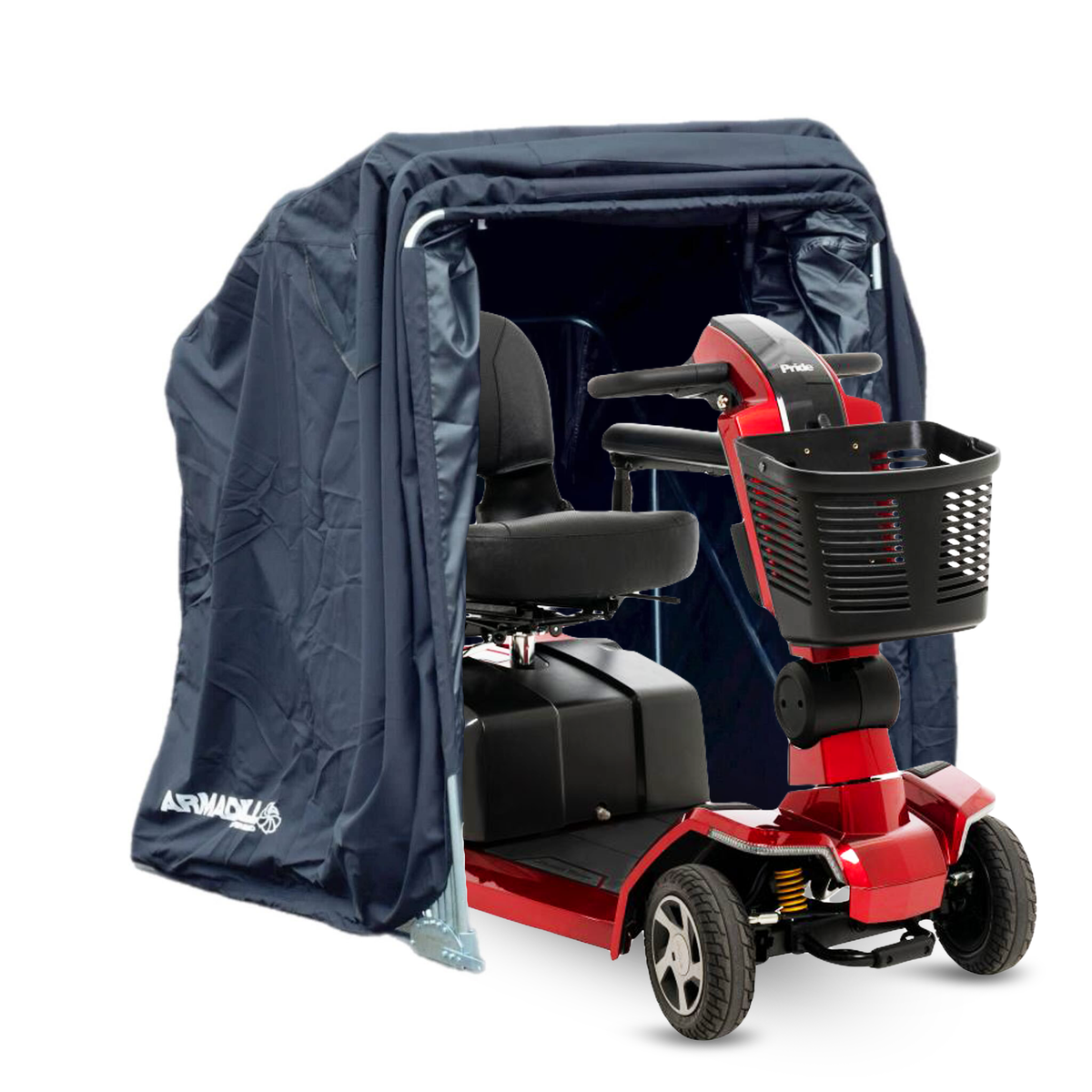 Armadillo Mobility Scooter Vespa Lambretta Scooter Motorcycle Garage Shelter - Small / Medium / Large