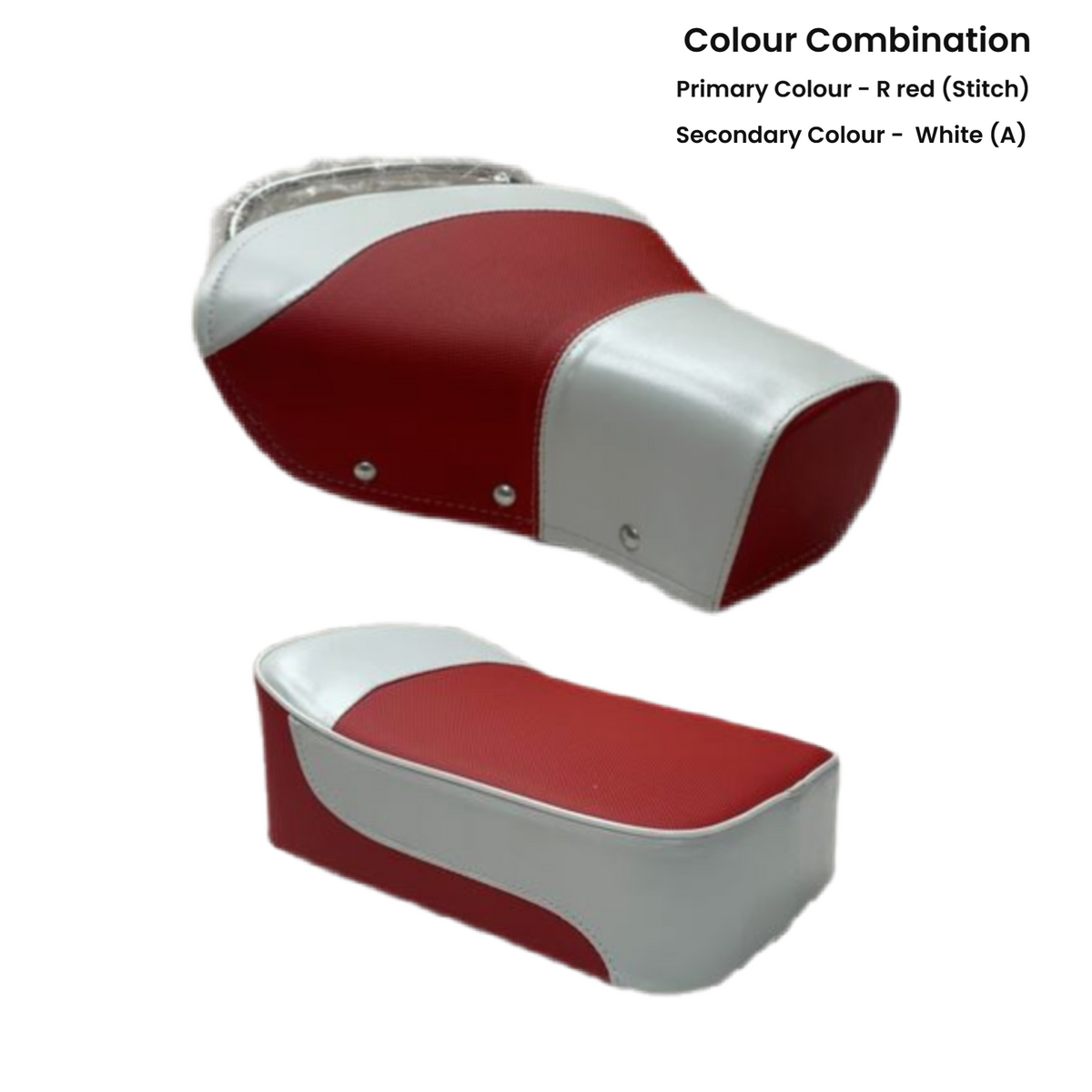 Vespa - Seat - Single - Set - VBB/VLB - Two Colour - Made To Order