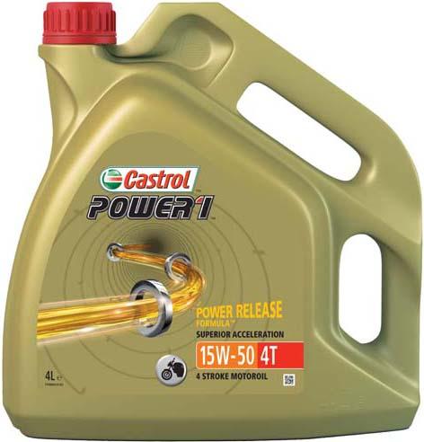 CASTROL POWER-1 4T 15W/50 4L