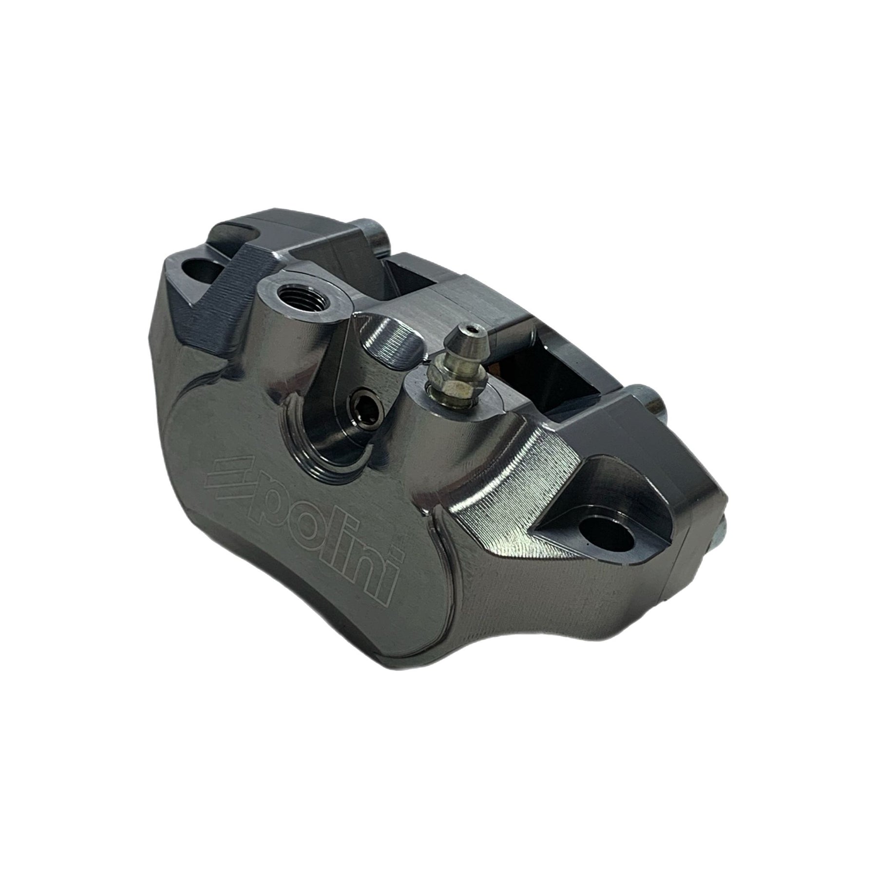Vespa GTS GTV 125-300cc (2007-2022) POLINI Front Racing Brake Caliper & Mounting Bracket - Aluminium