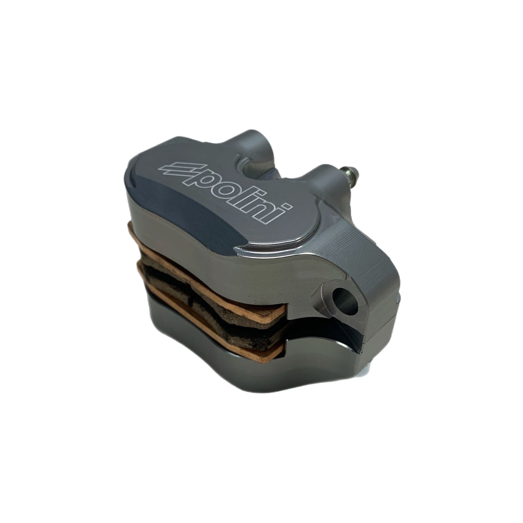 Vespa GTS GTV 125-300cc (2007-2022) POLINI Front Racing Brake Caliper & Mounting Bracket - Aluminium