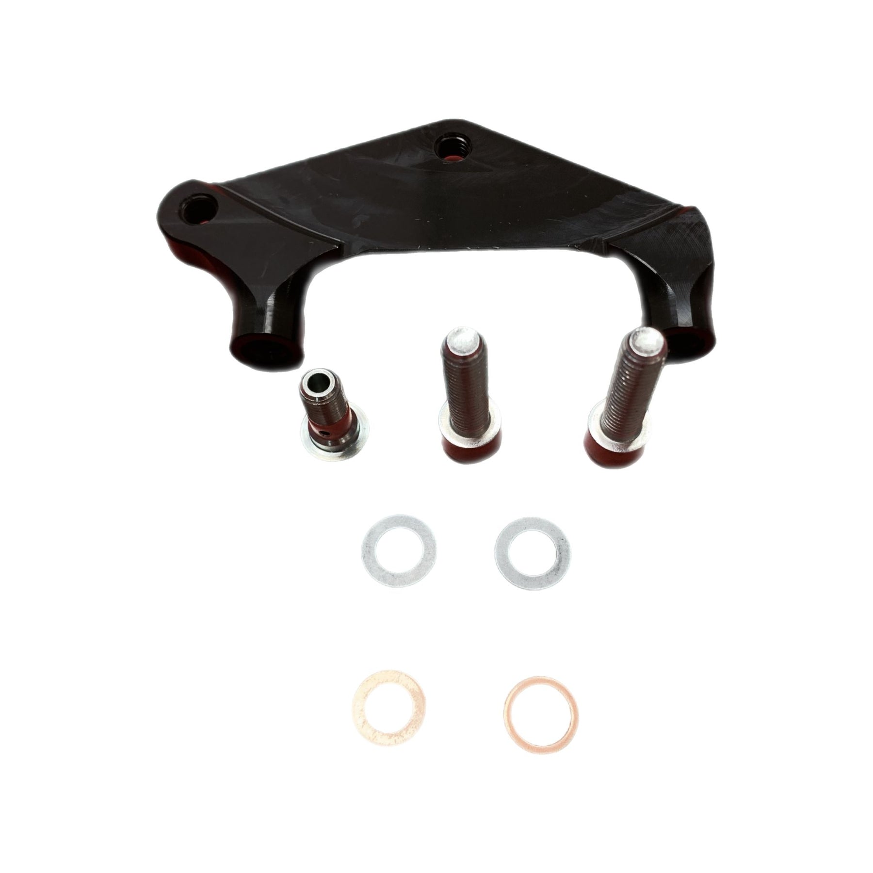 Vespa GTS GTV 125-300cc (2007-2022) POLINI Front Racing Brake Caliper & Mounting Bracket - Aluminium