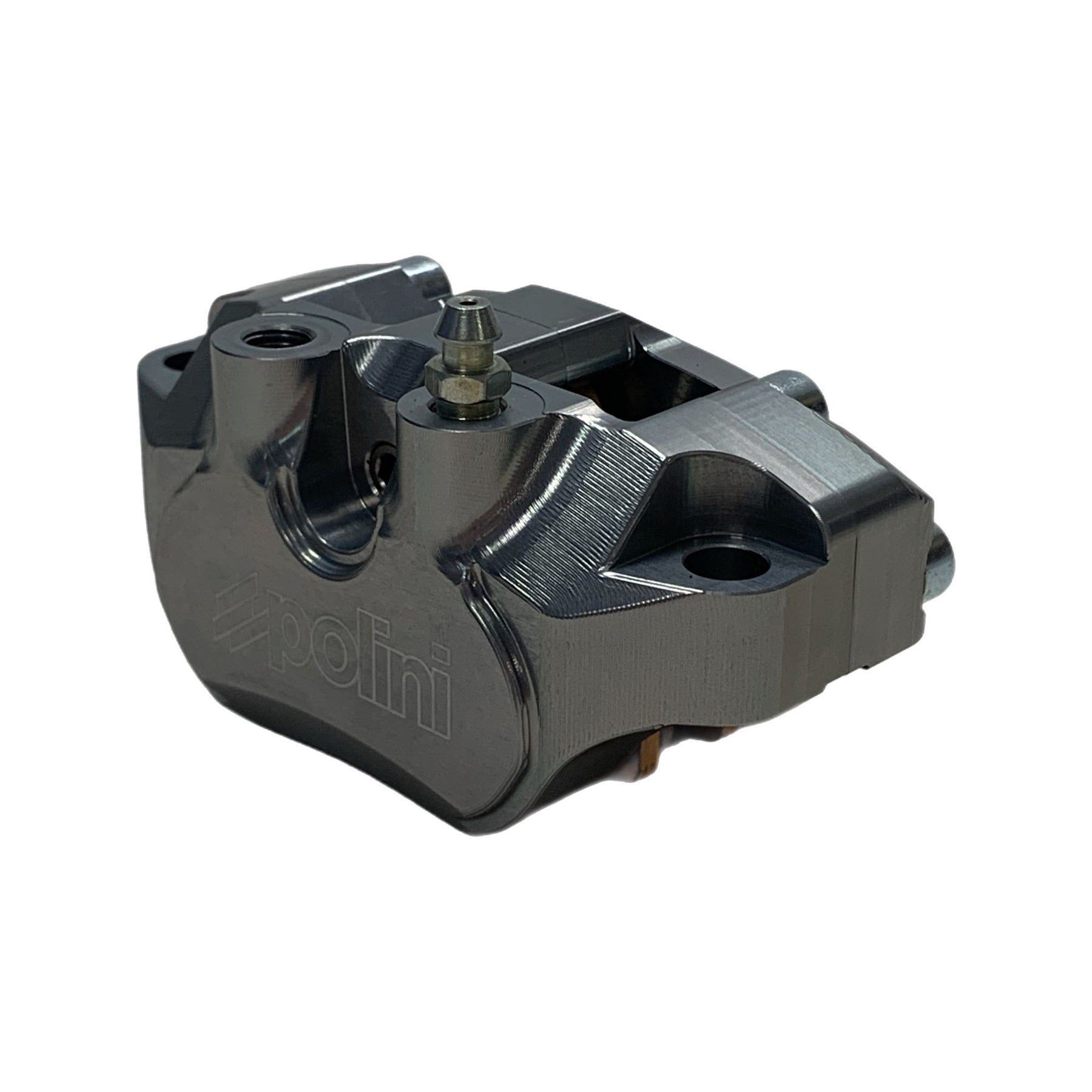 Vespa GTS GTV 125-300cc (2007-2022) POLINI Front Racing Brake Caliper & Mounting Bracket - Aluminium