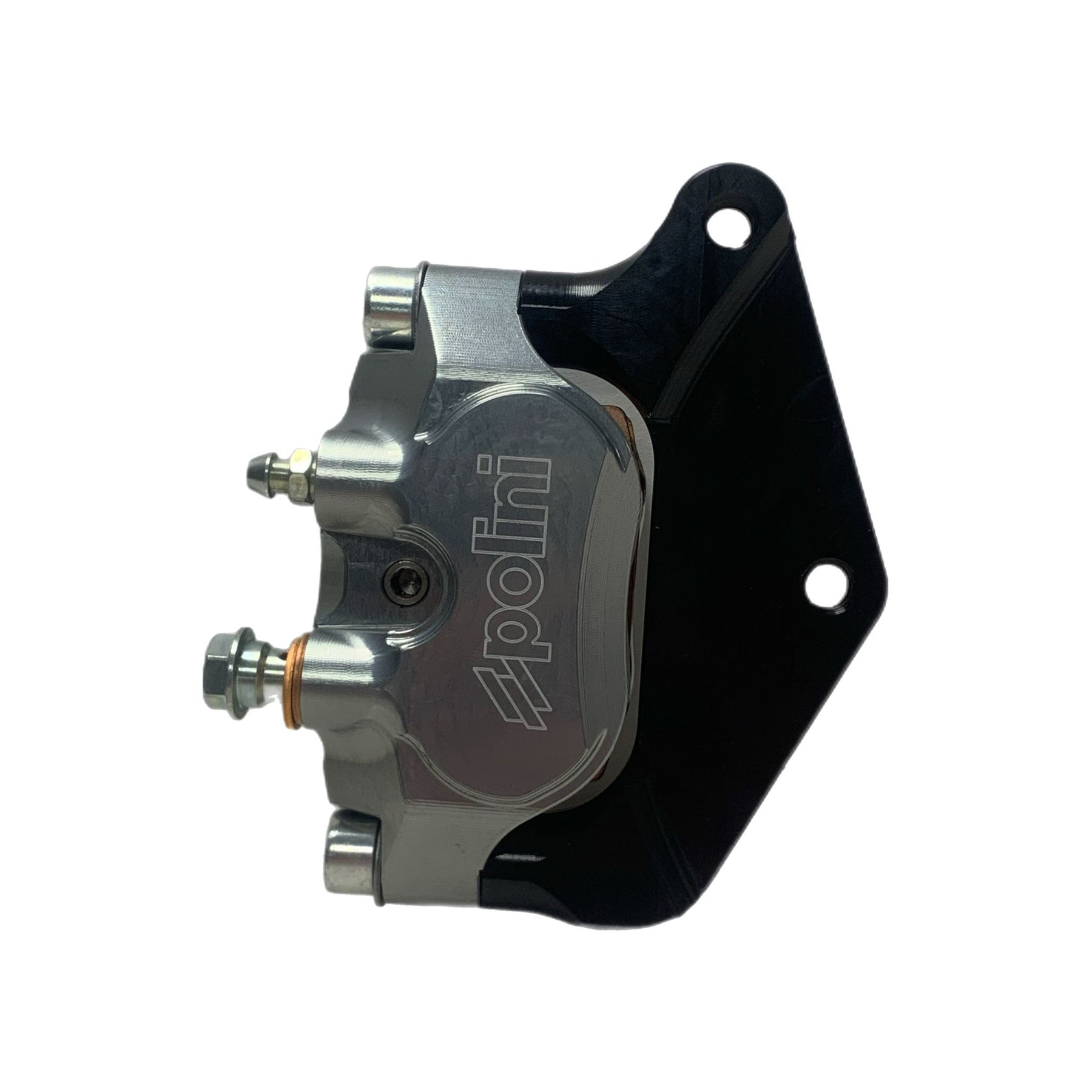 Vespa GTS GTV 125-300cc (2007-2022) POLINI Front Racing Brake Caliper & Mounting Bracket - Aluminium