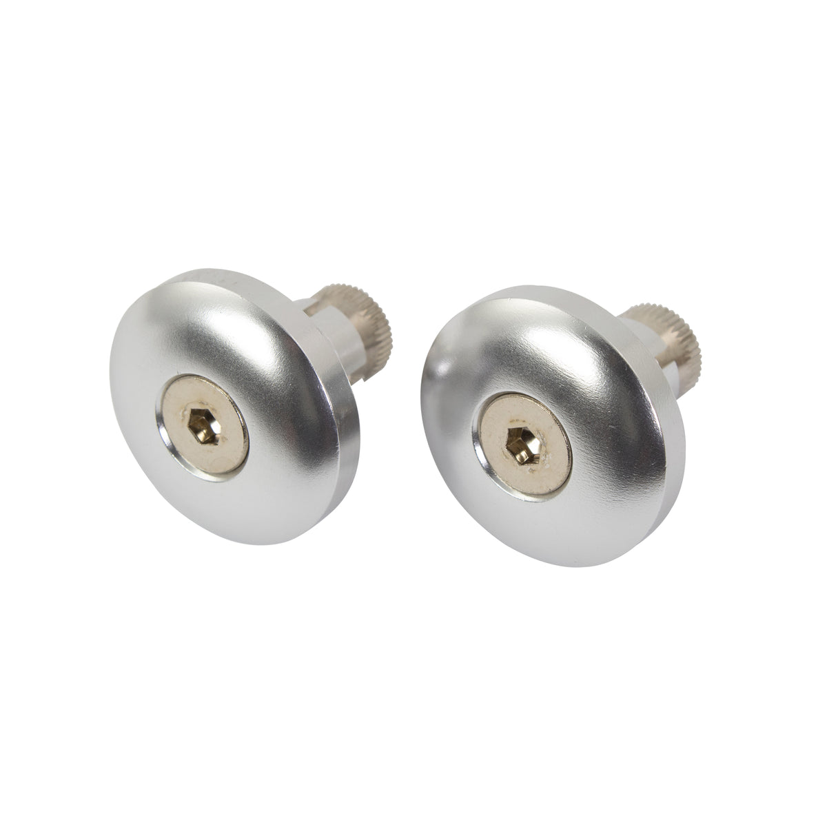 Bike It Round Alloy 13.8mm Motocross Motorcycle Bar Ends