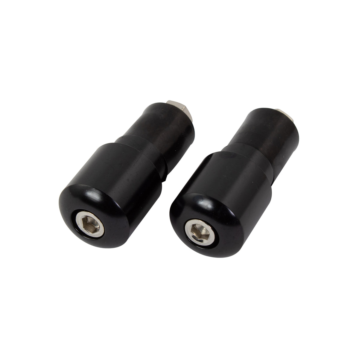 Bike It Black 18mm Slim Motorcycle Bar End Weights
