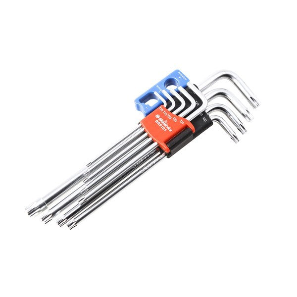 Bikeservice Tools 9pc Magnetic Torx Key Set LONG