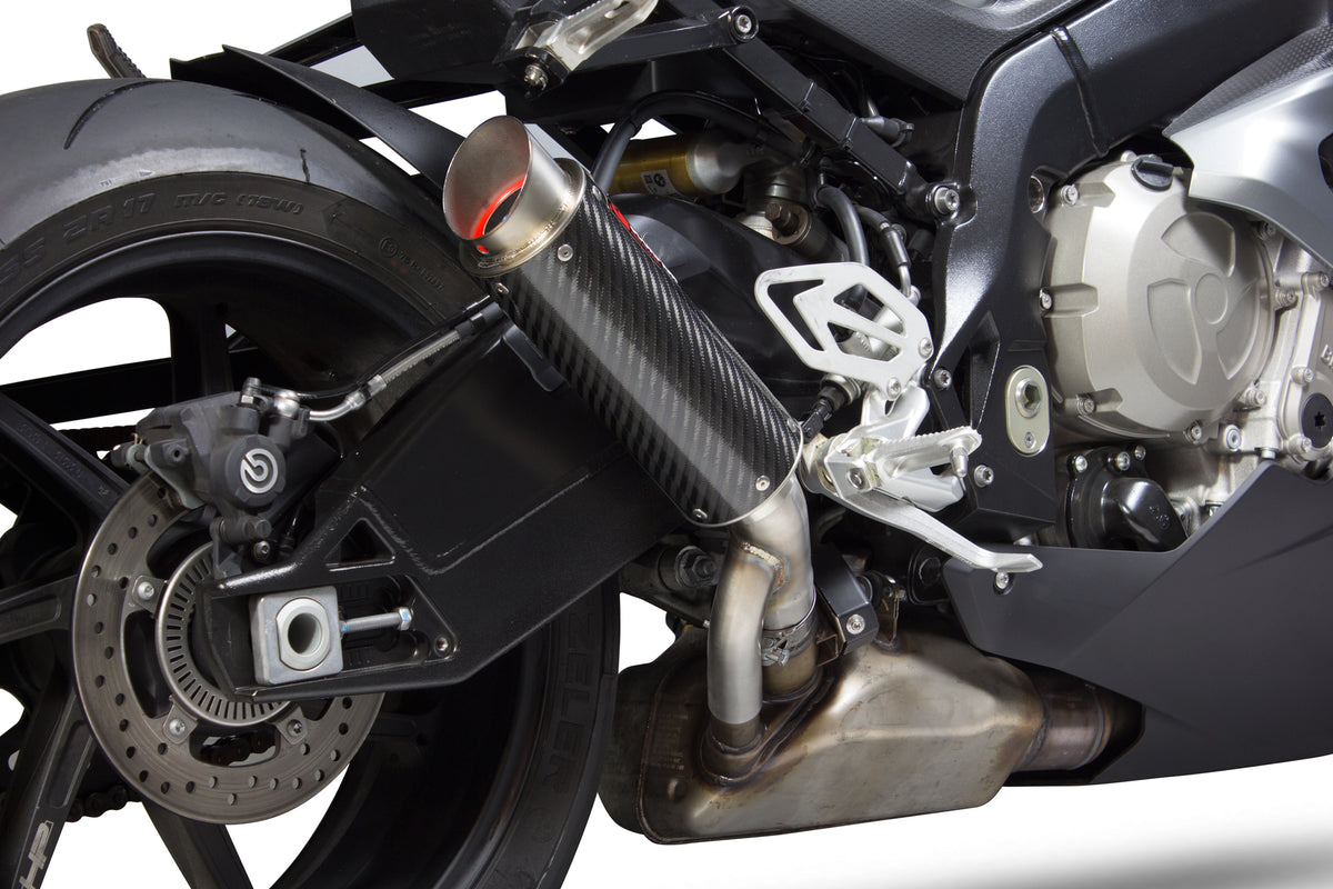 BMW S1000 RR (2017–2018) Scorpion Exhaust RP-1 GP Slip-on - Carbon Fibre