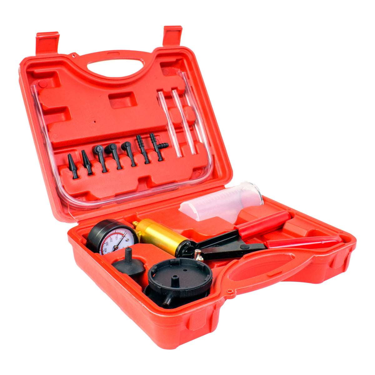 Bike It Motorcycle Vacuum Brake Bleeder Kit with Tester