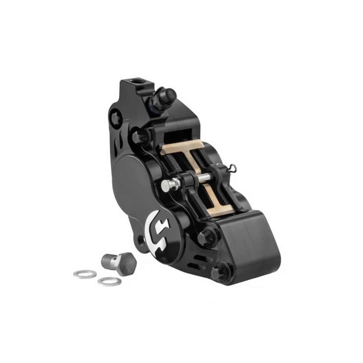 Vespa GTS/GTS SUPER/GTV/GT 125-300cc SIP Series Pordoi Front Brake Caliper - Black