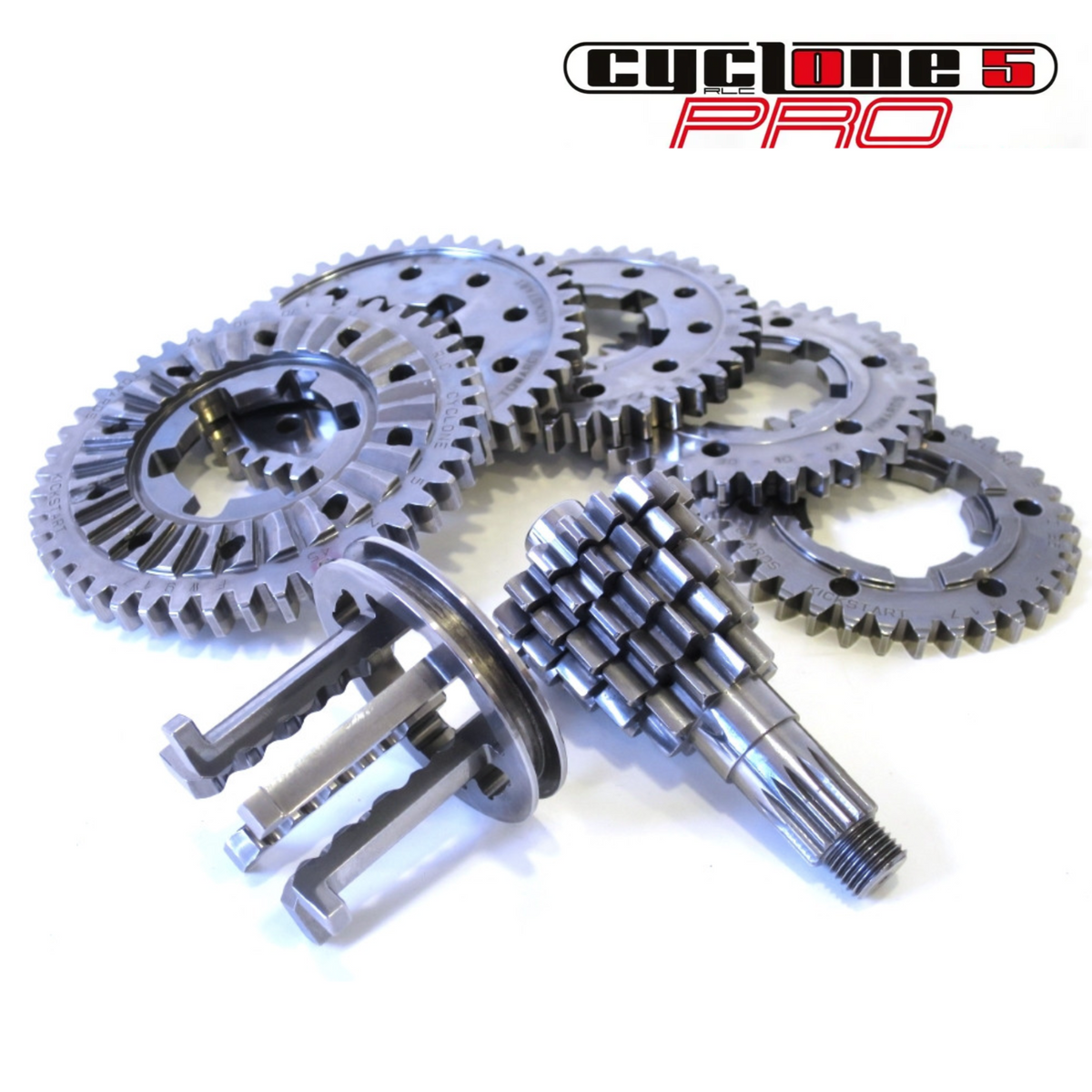 Lambretta S1-3 Li GP SX TV Casa Performance "Cyclone 5 Pro" 5-Speed Gearbox Kit