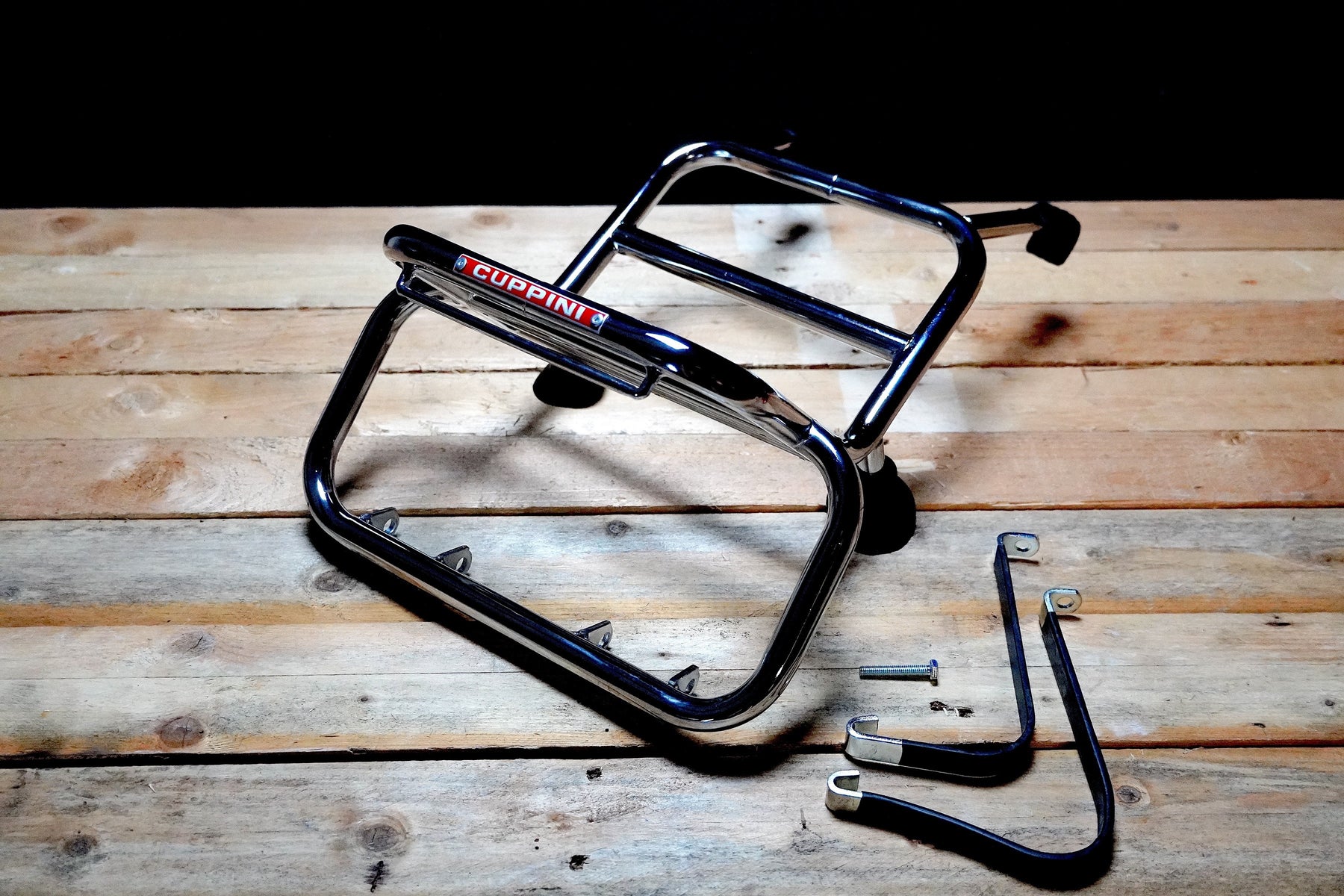 Vespa GTS GTV GTS Super 125-310cc Front Rack with LED Headlights - White