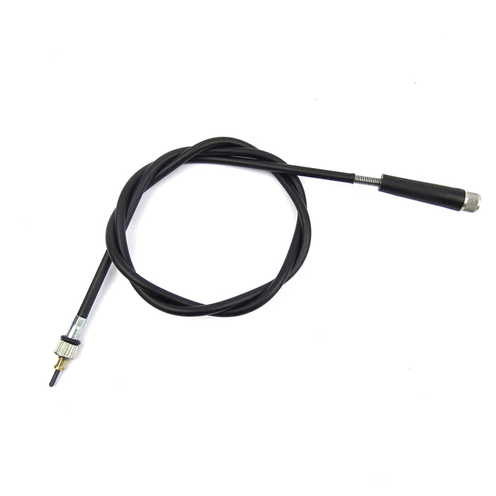 Lambretta Series 1 2 Li TV Li Extra Long Speedo Cable Complete - Black