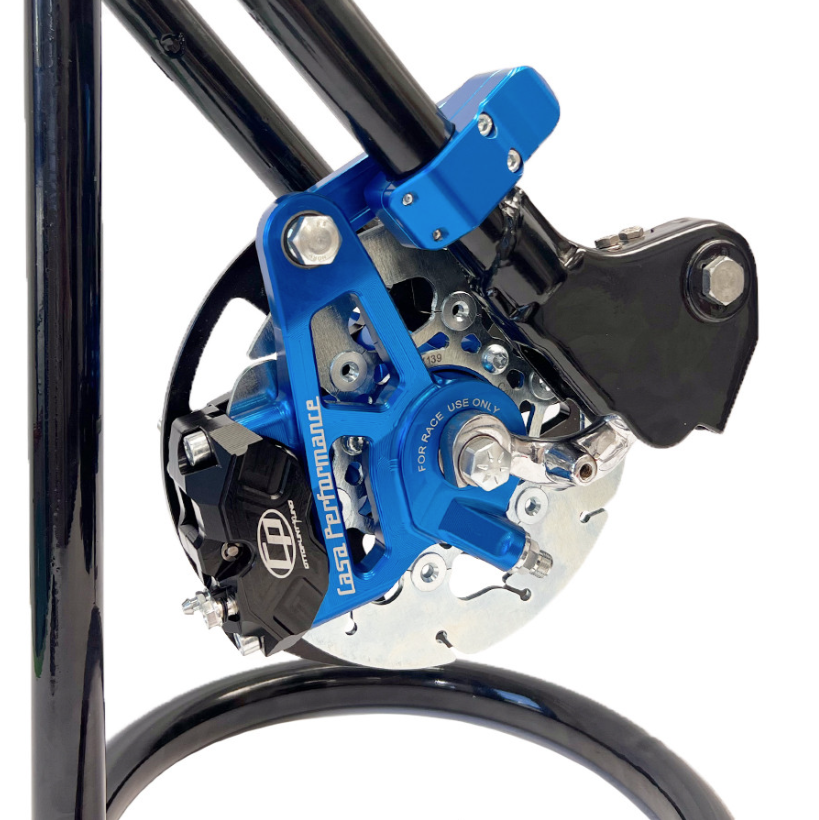 Lambretta S1-3 Li GP DL SX TV CASA PERFORMANCE CASADISC Front Hydraulic Disc Brake - Blue