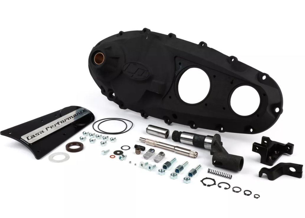 Lambretta S1-3 Li GP DL SX TV CASA PERFORMANCE CASACOVER Sidecasing - Full Black Edition